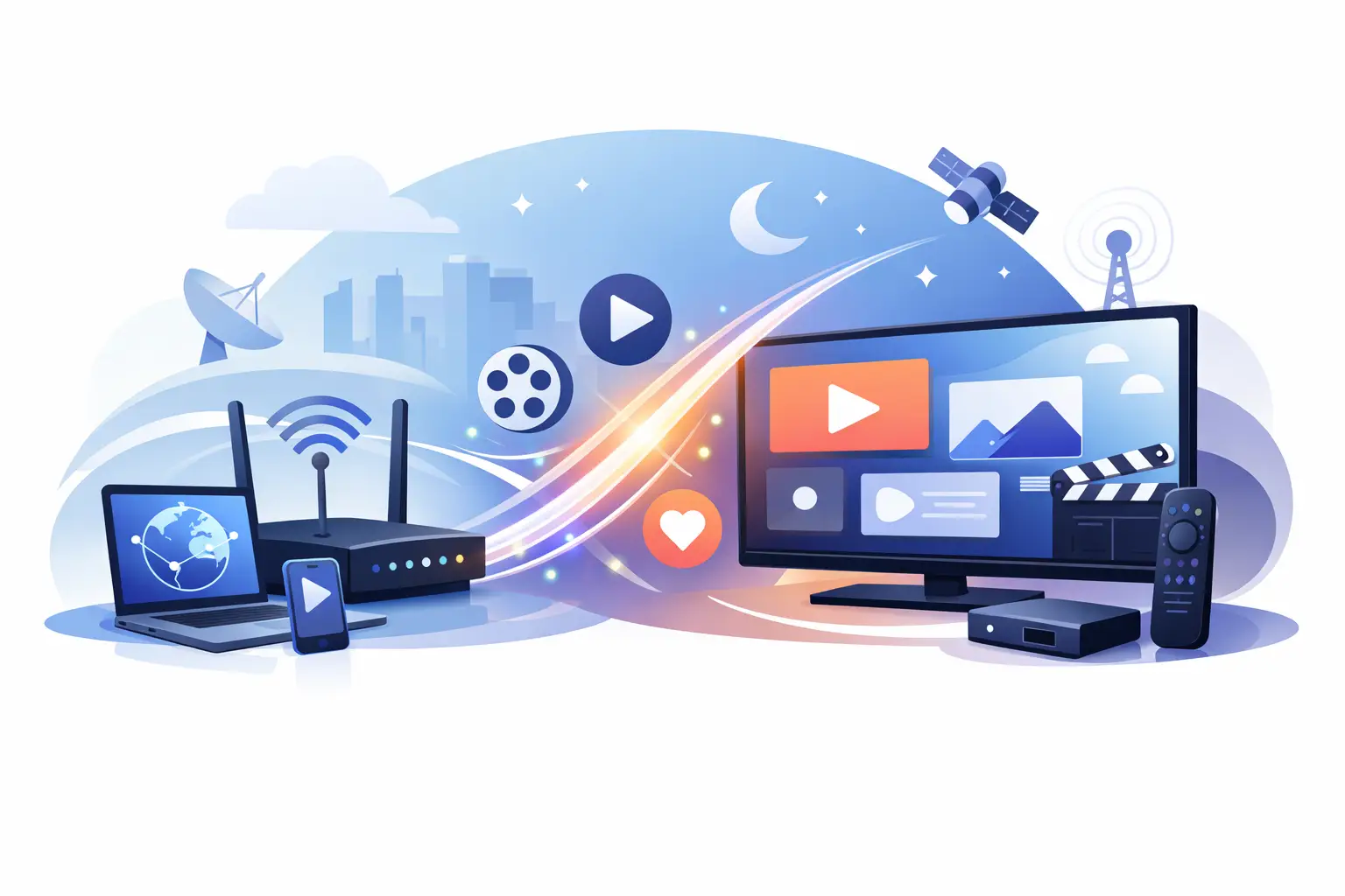 Internet a televize balíček bez kompromisů