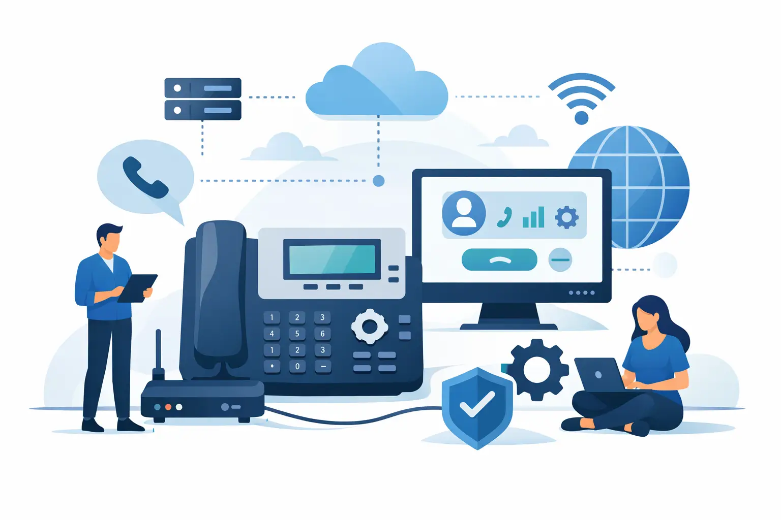 Jak nastavit firemní VoIP bez zbytečných chyb