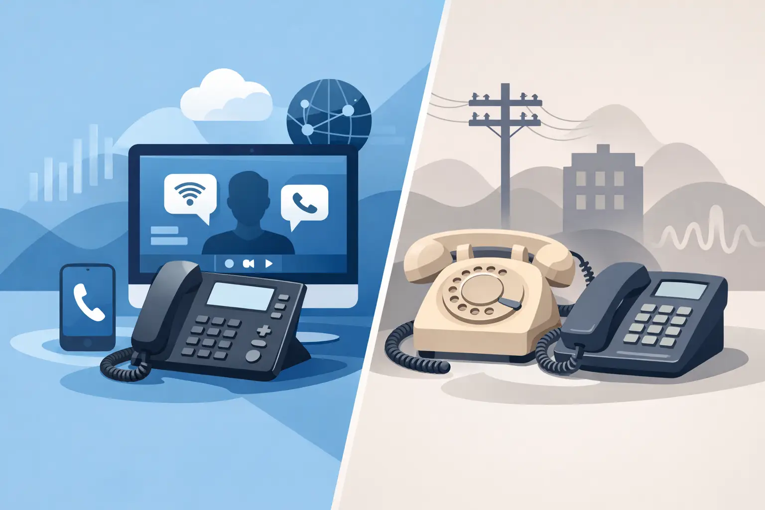 VoIP vs pevná linka: co dává dnes větší smysl